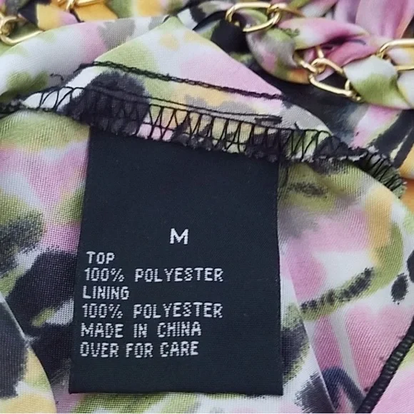 Bwear Pink and Green Sleeveless Top - Picture 7 of 8